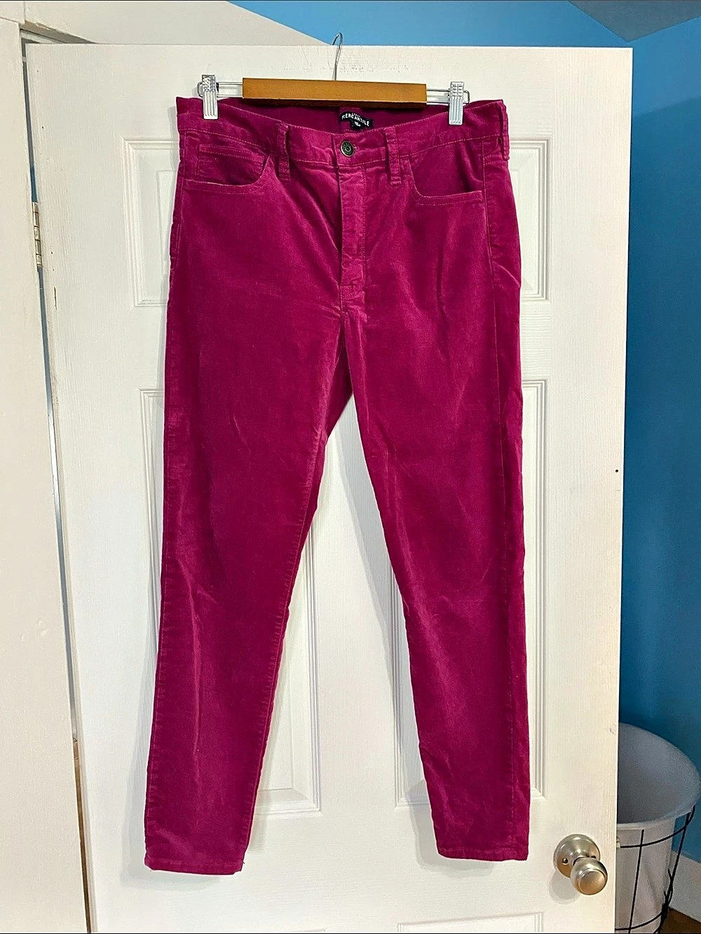 J.Crew Mercantile Skinny Pants in Pink Size 30 Like New